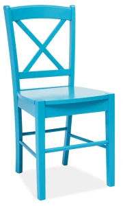 Krzesło drewniane CD-56 niebieski
