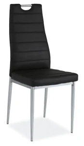 Krzesło H-260 ekoskóra czarny