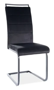 Krzesło H-441 Velvet czarny .117