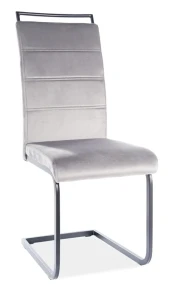 Krzesło H-441 Velvet szary .93