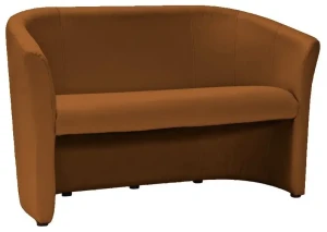 Sofa TM-2 ekoskóra jasny brąz