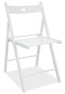 Krzesło składane Smart II białe