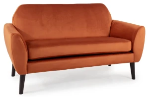 Sofa tapicerowana Mena Velvet cynamon Bluvel 4215
