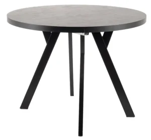 Stół rozkładany Medan 100-168 cm oxide/czarny
