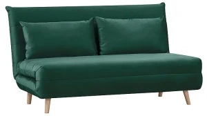 Sofa rozkładana Spike II Velvet zielony .189