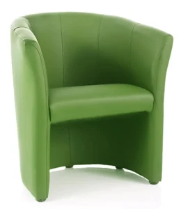 Fotel TM-1 ekoskóra zielony