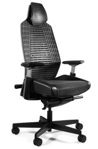 Fotel ergonomiczny do biurka Ronin elastomer/biały/siatka czarny
