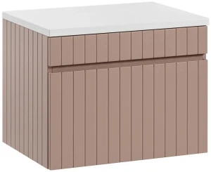 Zestaw mebli łazienkowych  ICONIC ROSE szafka 60 cm z blatem 60 cm