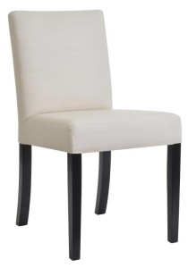 Krzesło tapicerowane Wąskie niskie 84 cm