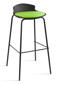 Krzesło Duke czarny/zielony
