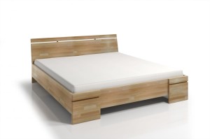 Łóżko drewniane bukowe SPARTA Maxi 120x200