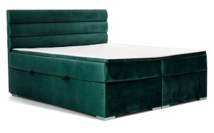 Łóżko kontynentalne Softy 140x200 tapicerowane