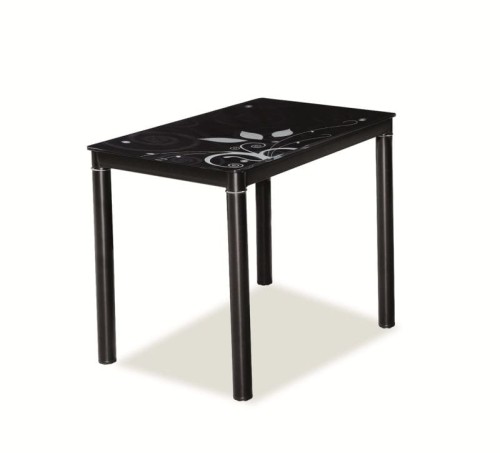 Stół Damar 80x60 cm czarny