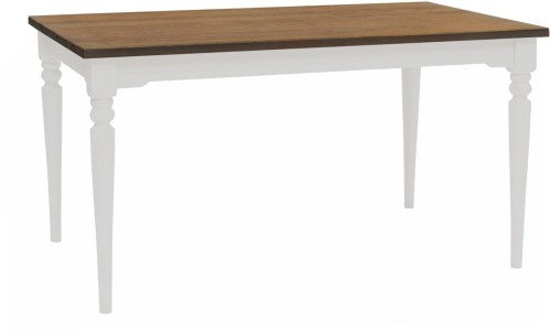 Stół NATA w stylu prowansalskim Jasnoszary
