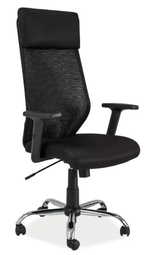 Fotel obrotowy Q-211 czarny