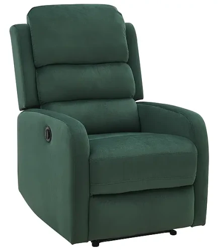 Fotel rozkładany Pegaz Velvet zielony Bluvel 78