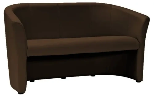 Sofa TM-3 ekoskóra ciemny brąz
