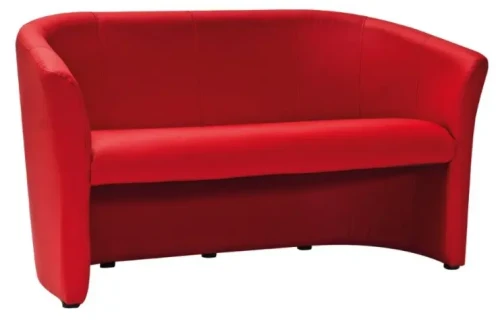 Sofa TM-3 ekoskóra czerwony