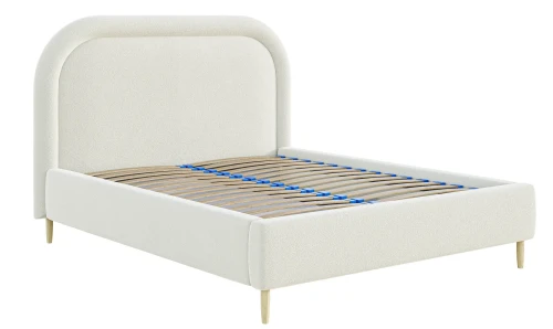 Łóżko Melany z pojemnikiem 140x200 dwuosobowe tapicerowane