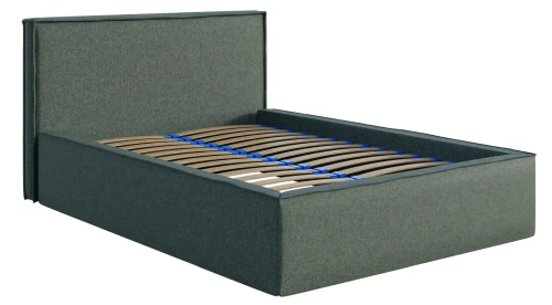 Łóżko do pokoju młodzieżowego Velvet z pojemnikiem 90x200 jednoosobowe tapicerowane