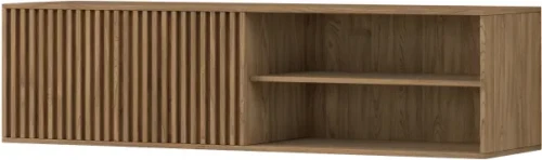Szafka RTV Entsian 150 cm dąb artisan  wisząca