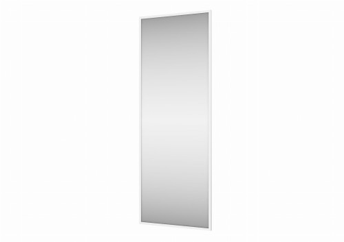 Lustro wiszące Aruba prostokątne w ramie 175x65 cm Biały