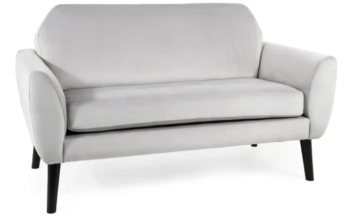 Sofa tapicerowana Mena Velvet jasnoszara Bluvel 03