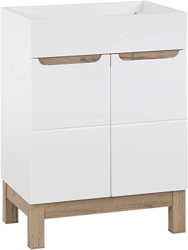 Szafka pod umywalkę 60 cm BALI BIAŁY 820