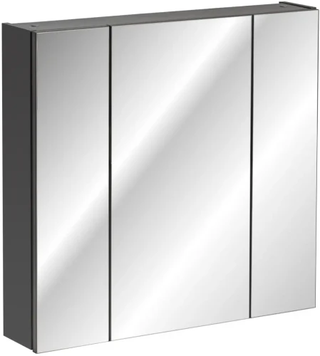 Szafka łazienkowa z lustrem 80 cm MONAKO GREY