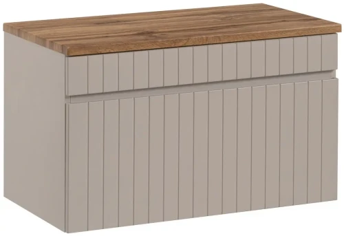 Zestaw mebli łazienkowych ICONIC CASHMERE szafka 80 cm z blatem 80 cm