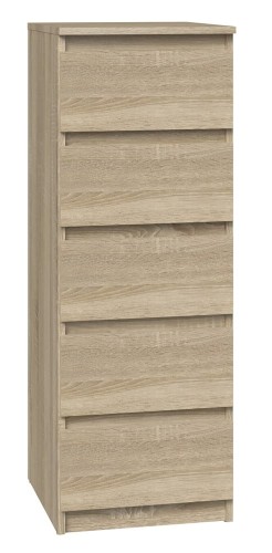 Komoda szafka Bona 5 szuflad / Sonoma