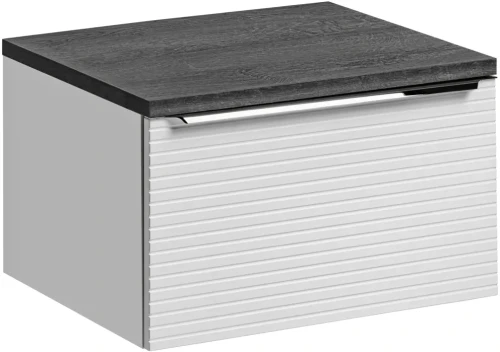 Zestaw mebli łazienkowych LEONARDO WHITE z blatem 60 cm