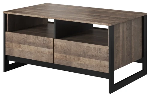 Stolik kawowy Arden z szufladami 109 cm dąb sand grange
