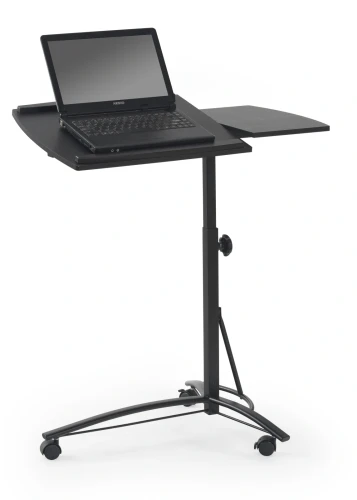 Stolik na laptopa B14 z regulacją wysokości czarny