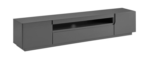 Szafka RTV Eston grafit/grafit mat
