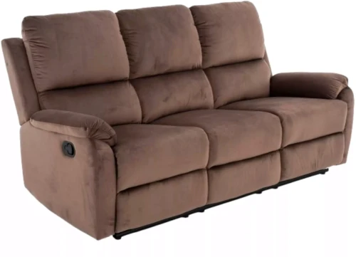 Sofa rozkładana Spencer 3 Velvet cappuccino Bluvel 38