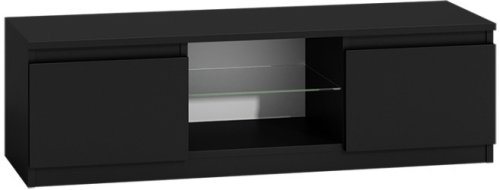 Szafka RTV Bono 120cm Czarny połysk