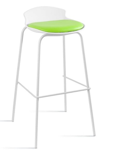 Krzesło Duke biały/zielony