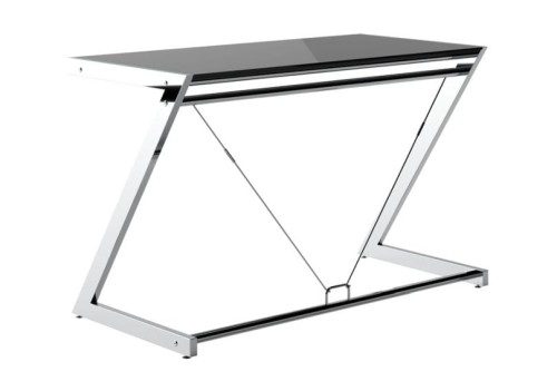 Biurko Z-Line Desk Plus - Szklany Czarny