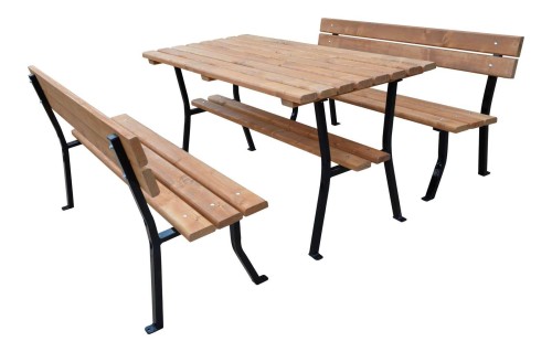Meble ogrodowe Nelia 150 Stal