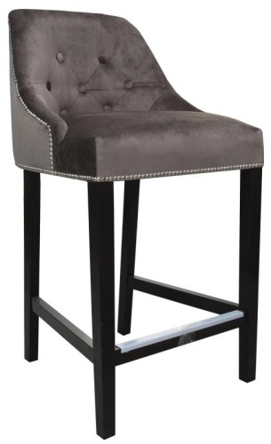 Hoker pikowany Madam Chesterfield 97 cm