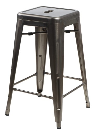 Hoker Paris 75cm metal inspirowany Tolix