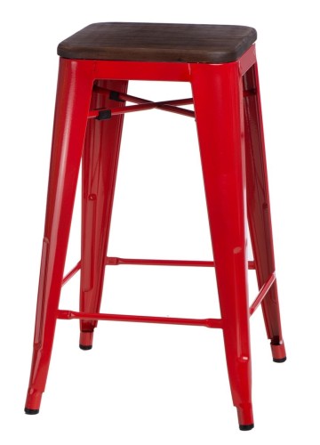 Hoker Paris Wood 75cm czerw sosna orzech