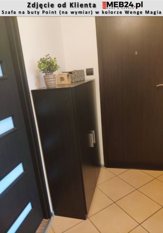 Szafa na buty Point na wymiar - zdjęcie od klienta