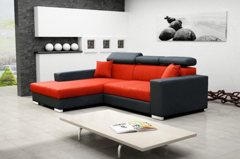 Narożnik tapicerowany rozkładany Mexico De Lux hc51 + Soft 11