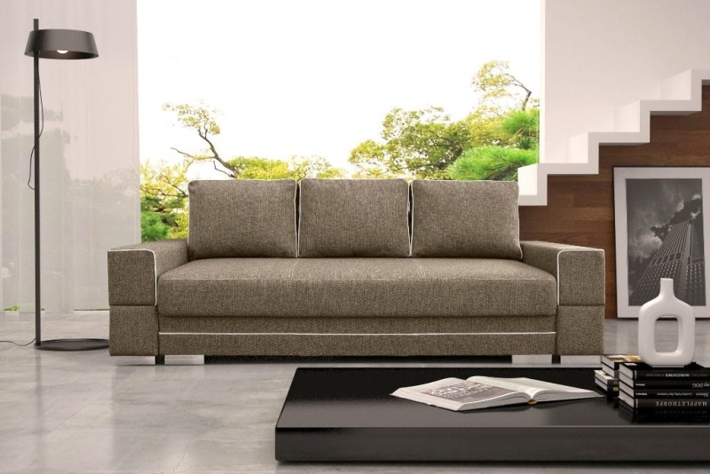Sofa tapicerowana rozkładana Samanta inari 23+ Soft 017