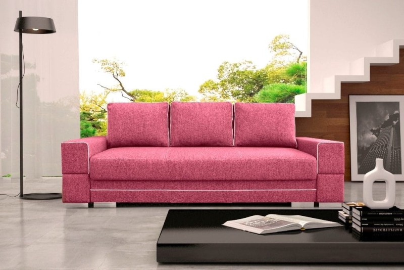 Sofa tapicerowana rozkładana Samanta inari 78 + Soft 017