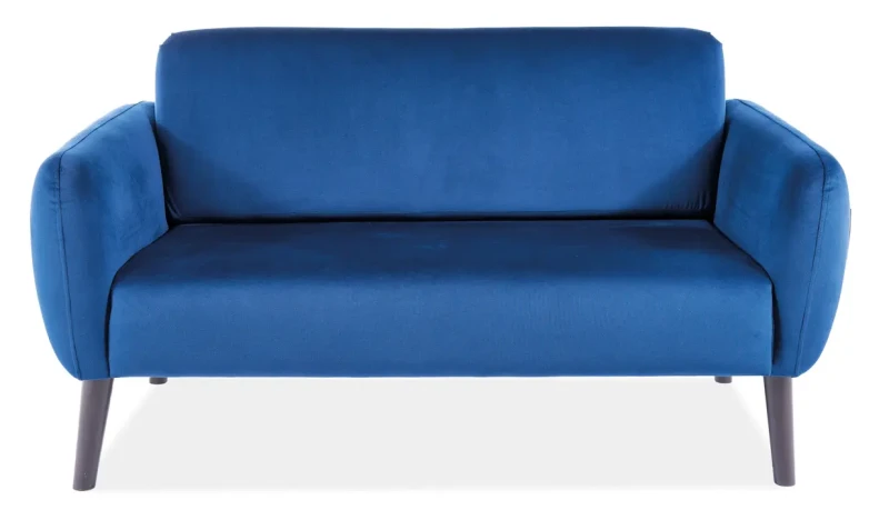 Sofa Elsa Velvet granatowa Bluvel 86