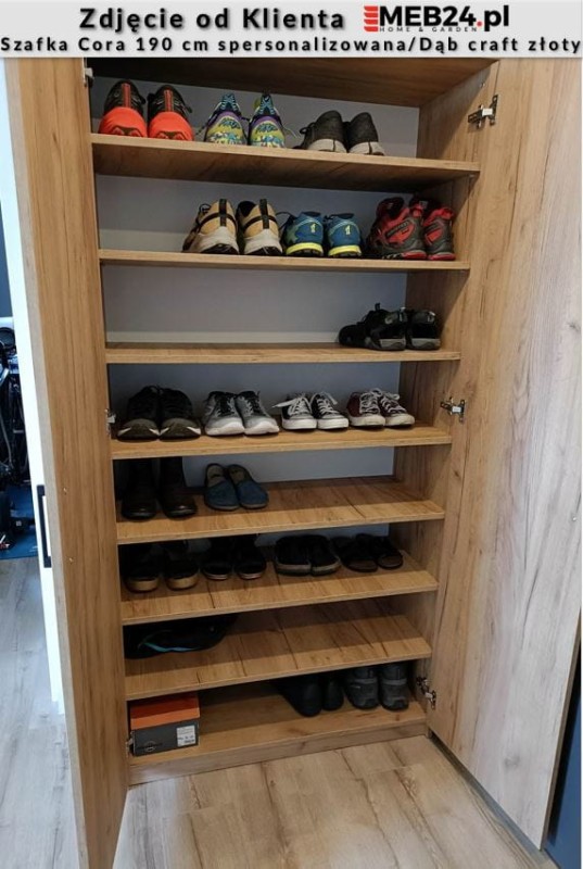 Szafka na buty Cora 190 cm - zdjęcie od klienta