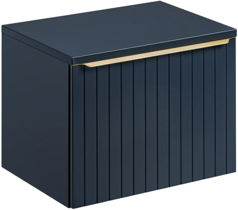 Szafka pod umywalkę 60 cm SANTA FE deep blue z blatem 60 cm